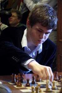 Magnus Carlsen - photo by Macauley Peterson, 03.10.2007